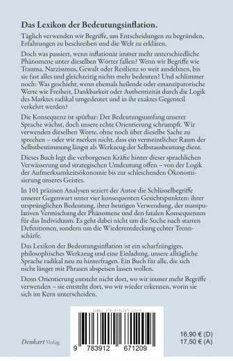 „Die Entführung der edlen Worte.“ Warum Begriffe alles bedeuten und uns die Orientierung nehmen. - AT