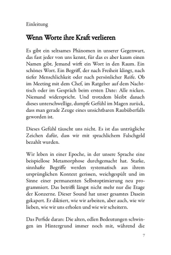 „Die Entführung der edlen Worte.“ Warum Begriffe alles bedeuten und uns die Orientierung nehmen. - AT