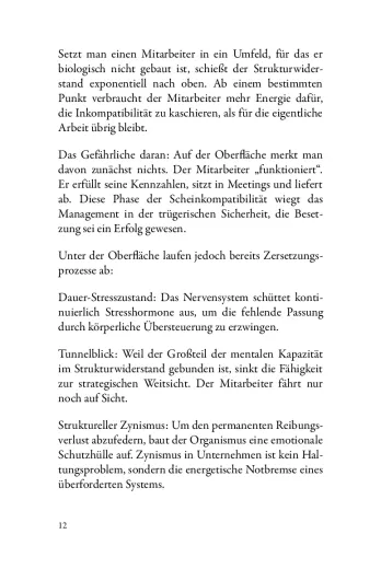 „Der Verrat an der natürlichen Berufung.“ Warum Spitzenleistung dort entsteht, wo Menschen ihrer Natur entsprechend wirken können.