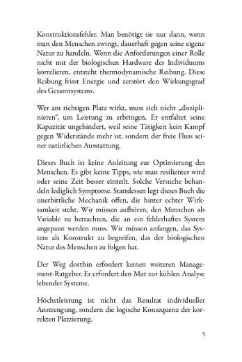 „Der Verrat an der natürlichen Berufung.“ Warum Spitzenleistung dort entsteht, wo Menschen ihrer Natur entsprechend wirken können.