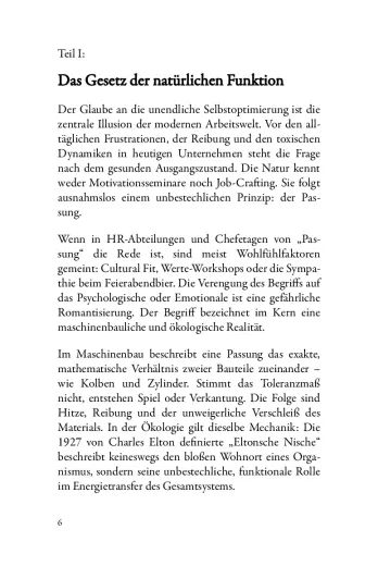 „Der Verrat an der natürlichen Berufung.“ Warum Spitzenleistung dort entsteht, wo Menschen ihrer Natur entsprechend wirken können. - AT