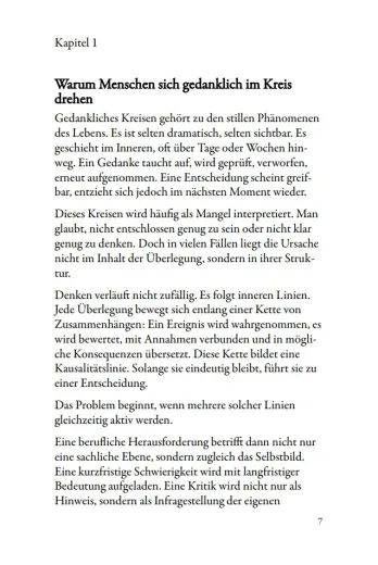 Warum wir lieber den Schreibtisch aufräumen als unsere Gedanken - AT