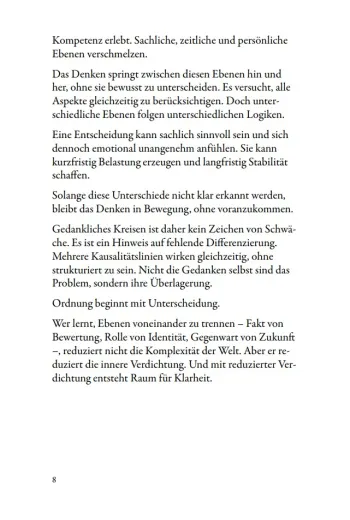Warum wir lieber den Schreibtisch aufräumen als unsere Gedanken - AT
