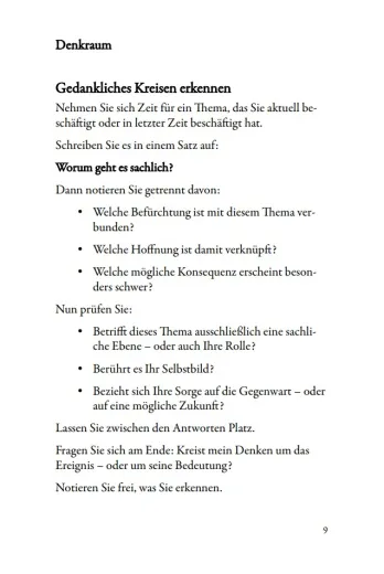 Warum wir lieber den Schreibtisch aufräumen als unsere Gedanken - AT