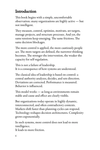 The Self-Intelligent Organization - AT